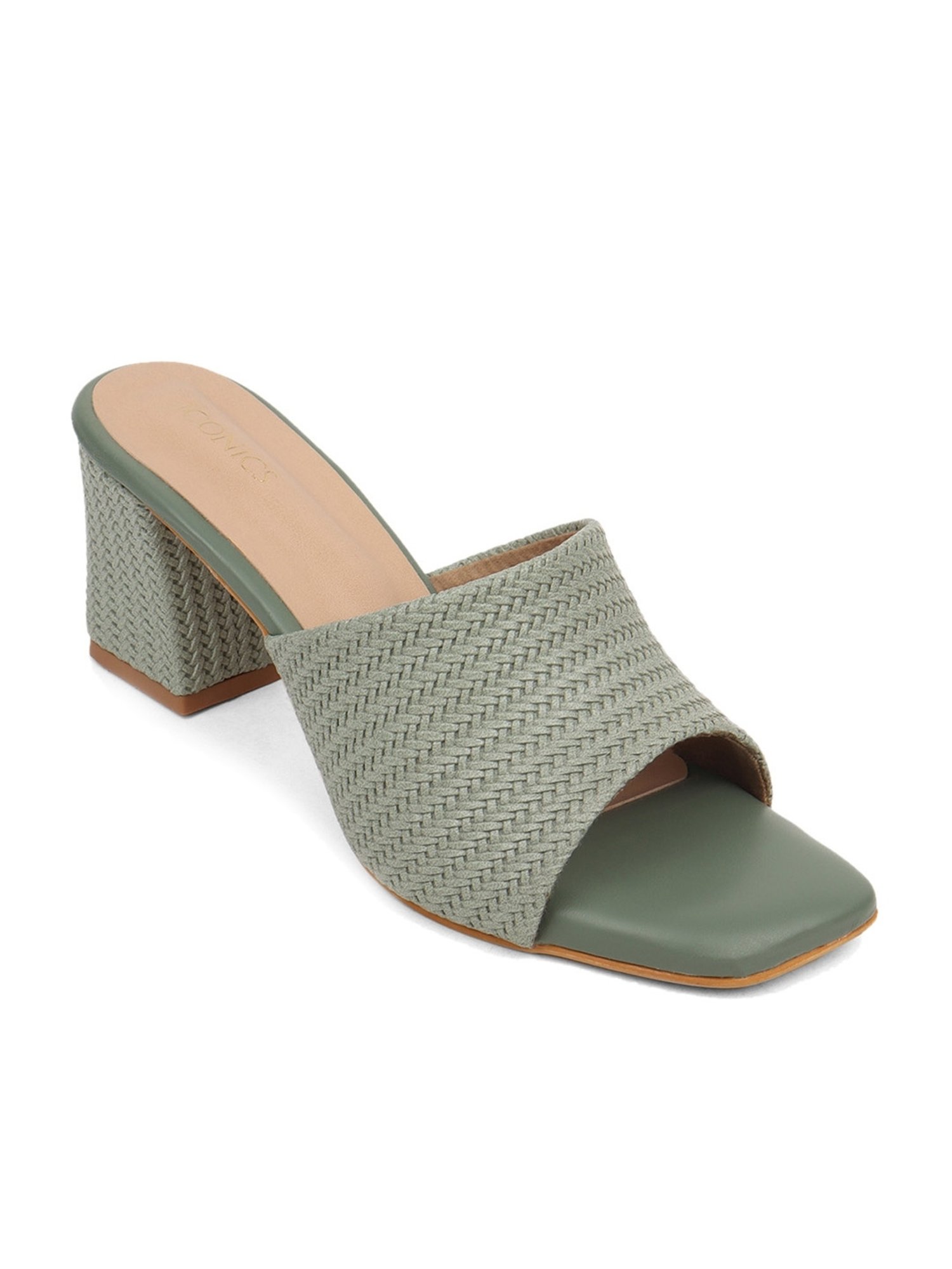 Iconics Women's Olive Casual Sandals