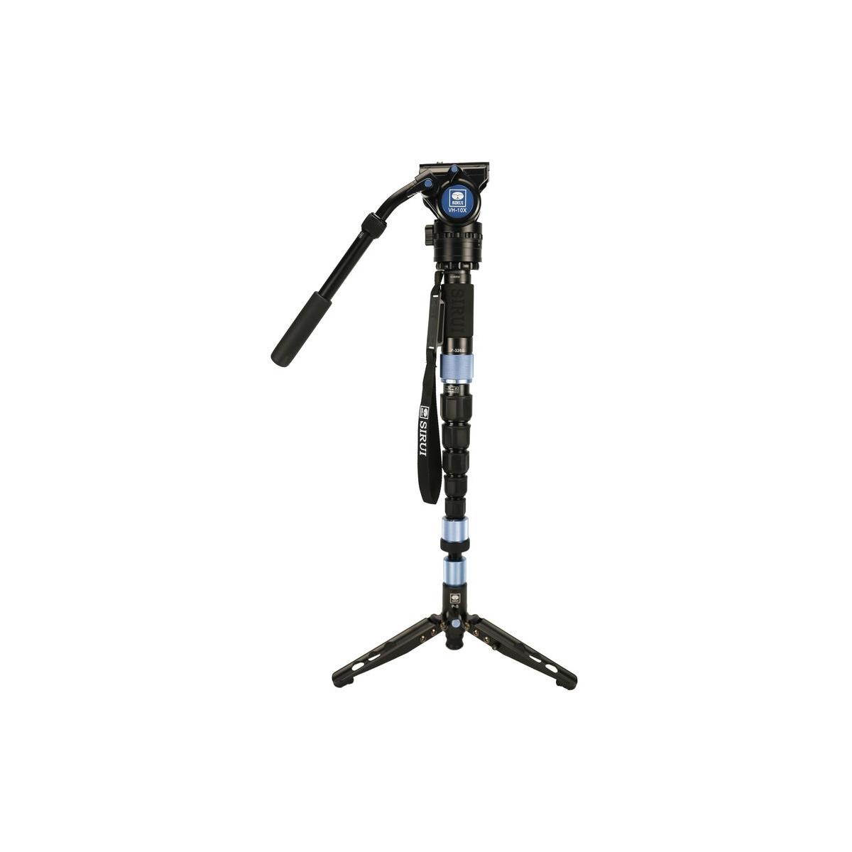 Sirui P-326S Carbon Monopod with VH-10X Head