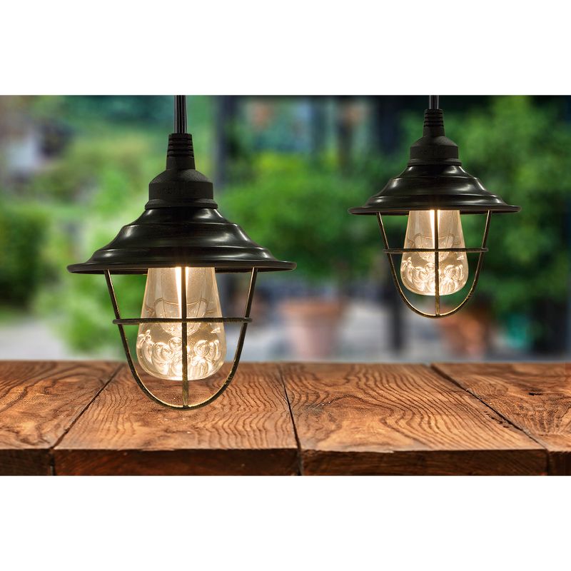 6pk Outdoor Shade - Oil Rubbed Bronze - Enbrighten