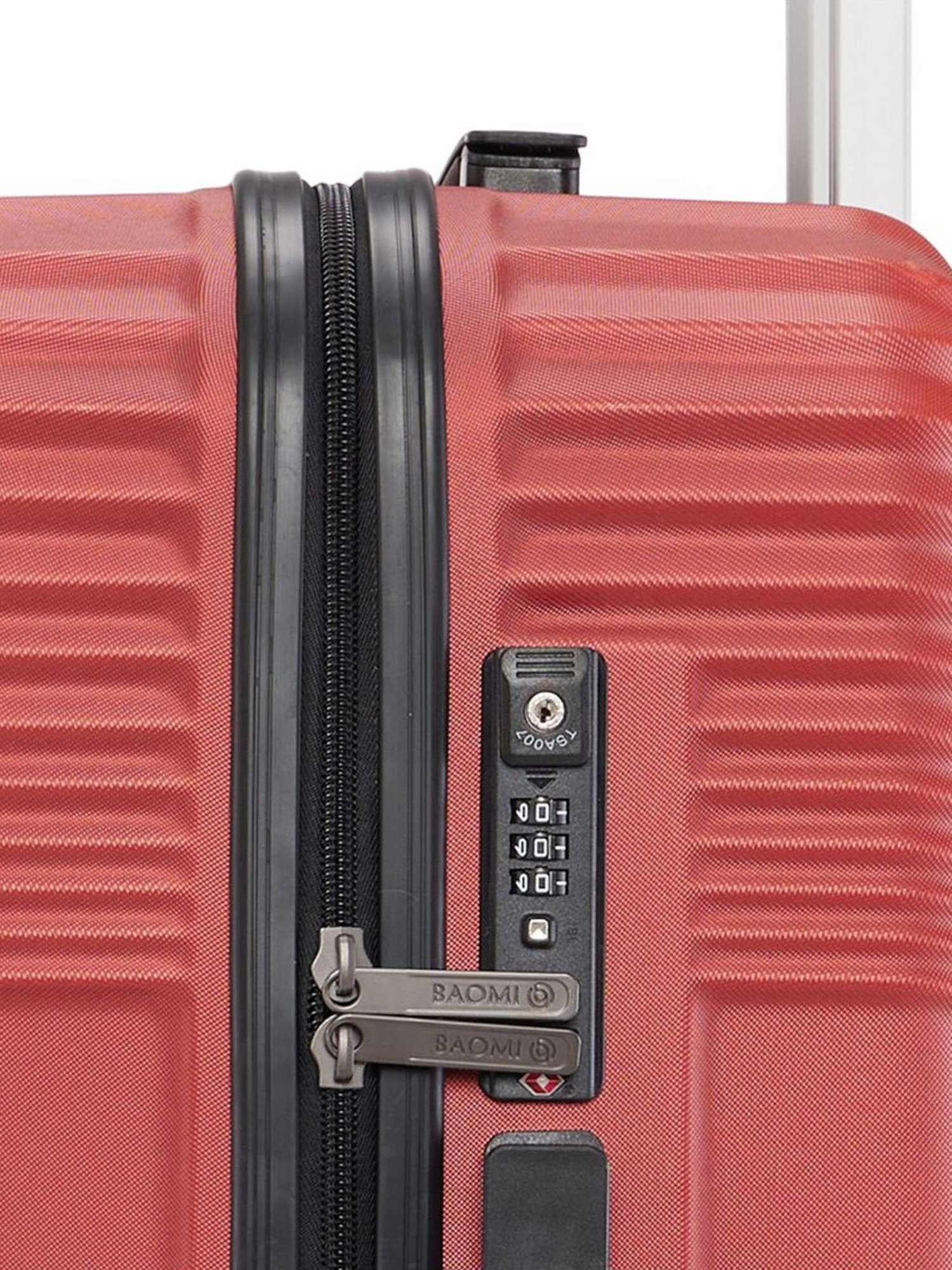 Baomi Retro Roam Red Hard 26" Medium Luggage