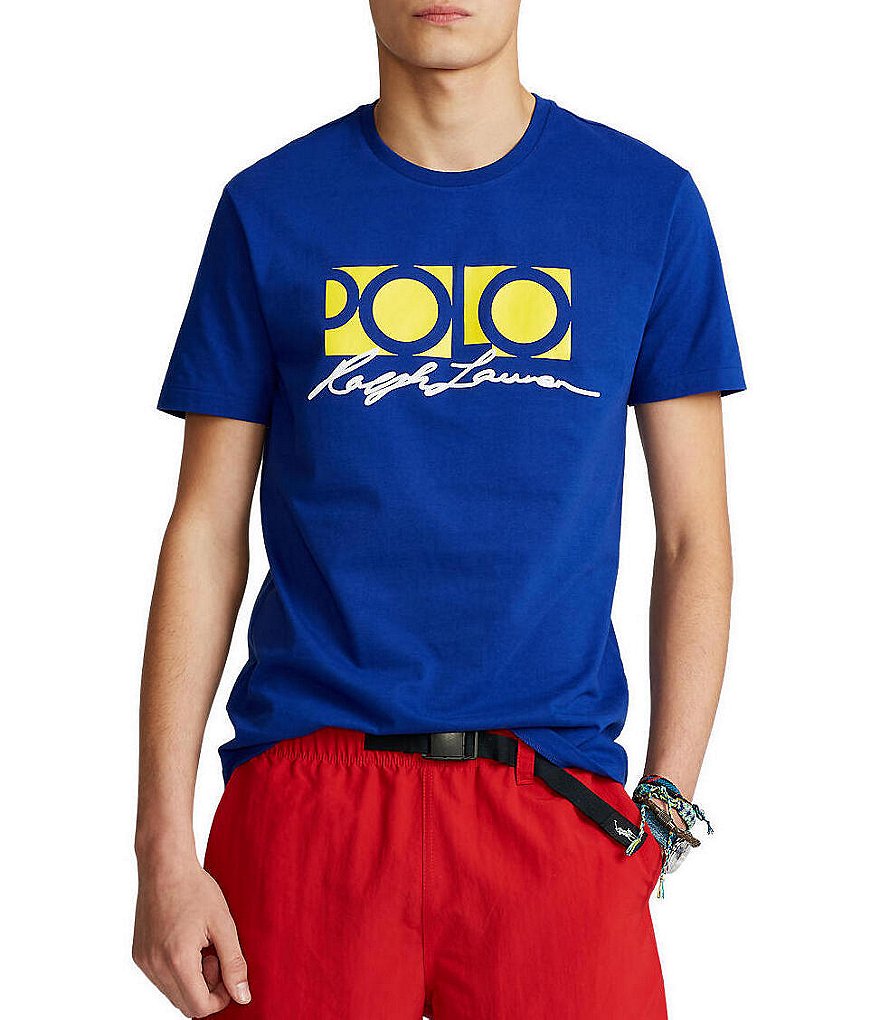 Polo Ralph Lauren Classic-Fit Graphic Logo Short-Sleeve Tee