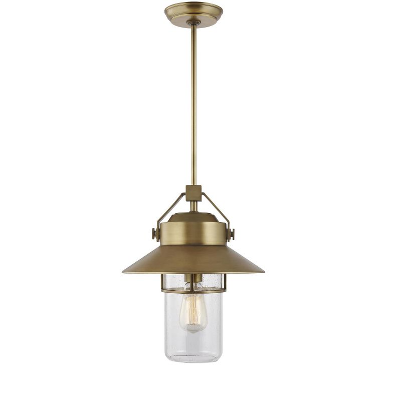 Generation Lighting Boynton 1 light Painted Distressed Brass Outdoor Fixture OL13912PDB