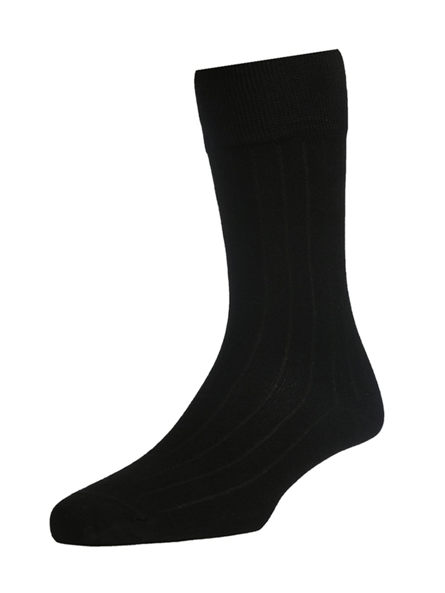 Peter England Dark Grey, Olive & Black Cotton Socks(Pack Of 3)