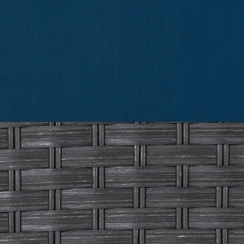 3pc Parkview Chair Patio Set - Navy - CorLiving