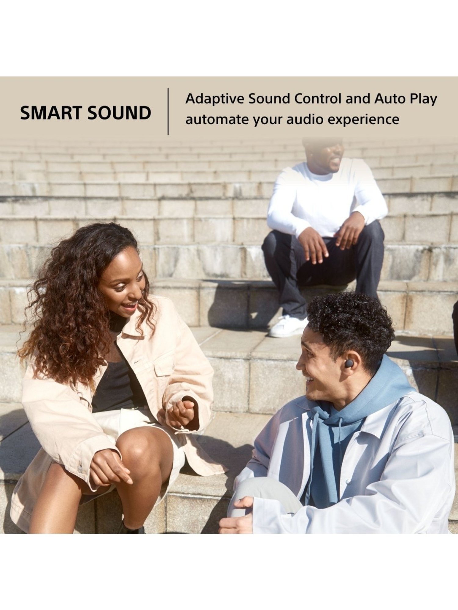 Sony WF-LS900N In Ear Bluetooth Earbuds with Noise Cancellation (Black, True Wireless)