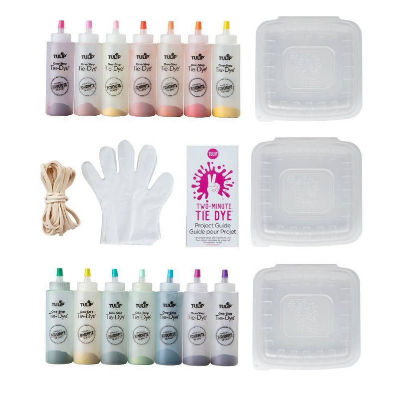 Tulip 46pc Two Minute Tie-Dye Kit 14 Colors