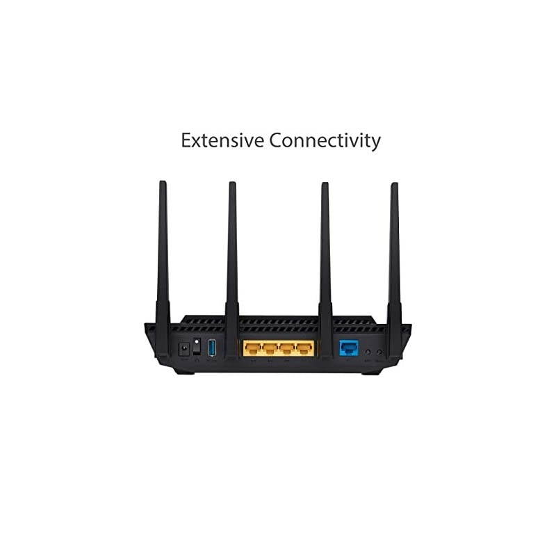 RTAX3000 Dual Band WiFi Router WiFi 6 80211ax Lifetime Internet Security Support AiMesh WholeHome WiFi 4 x 1Gb LAN Ports USB 30 MUMIMO OFDMA VPN