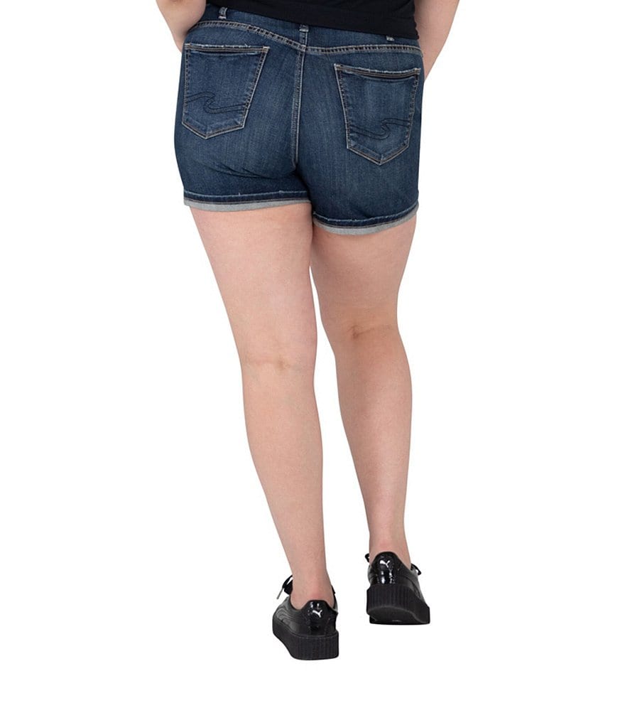 Code Bleu Plus Size Chelsea Bermuda Shorts