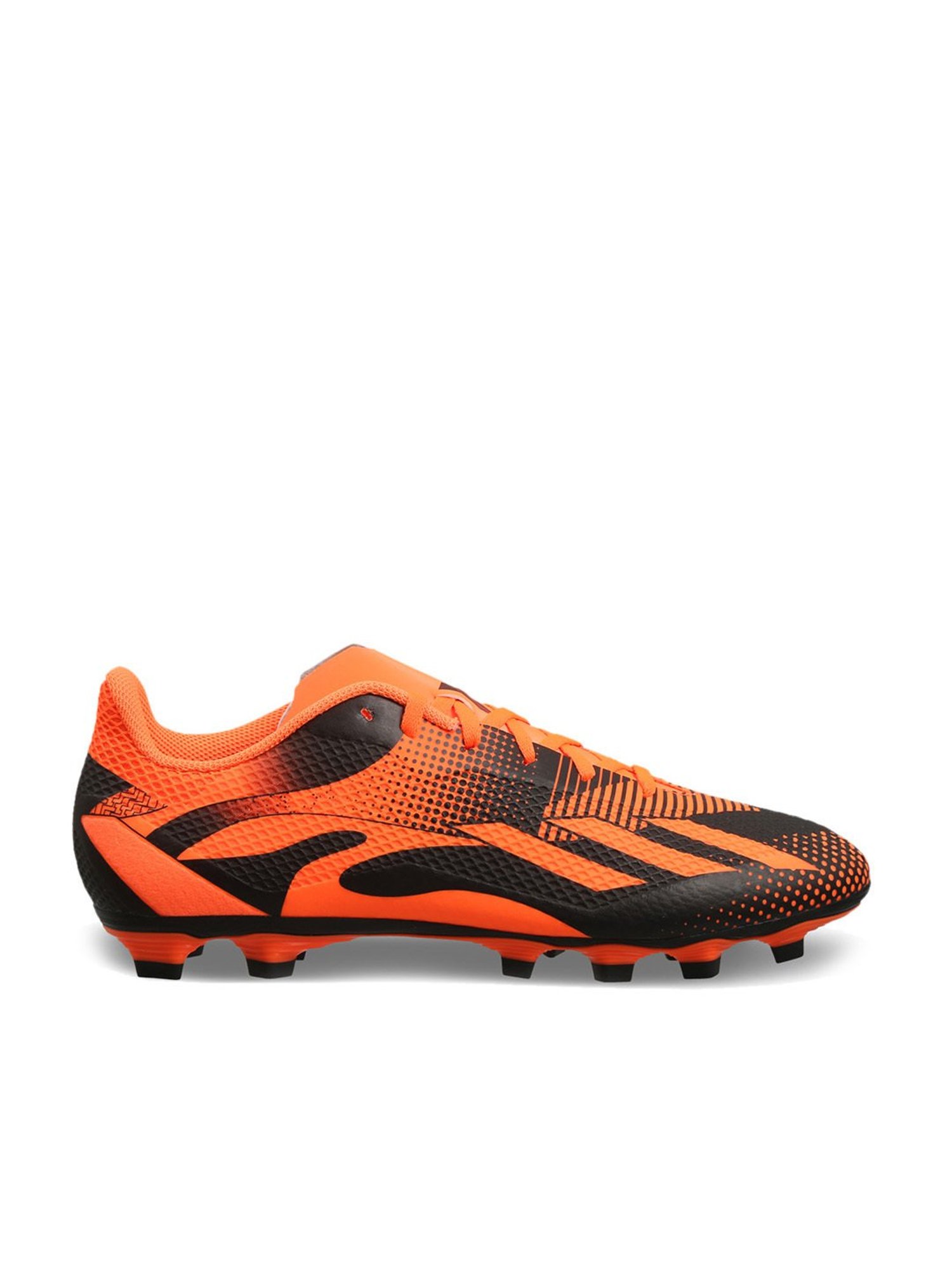 Adidas Men's X SPEEDPORTAL MESSI.4 FxG Orange Football Shoes