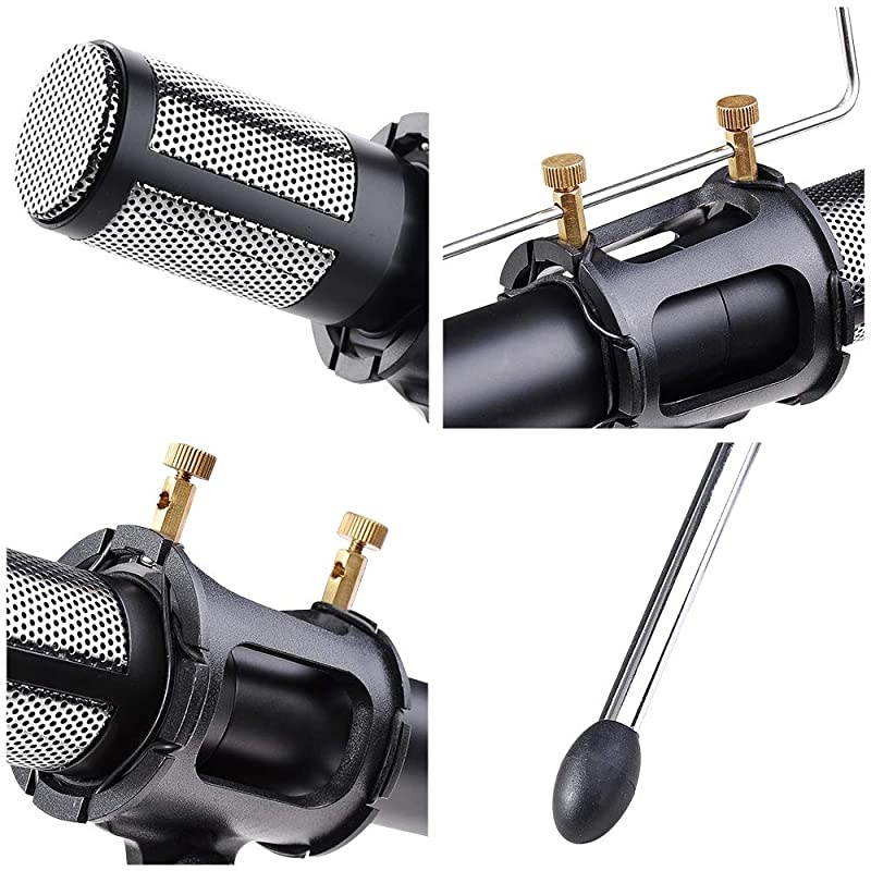 Condenser USB Microphone with Tripod Stand for Live Stream Game Skype YouTube Studio Vedio Recording Laptop Computer