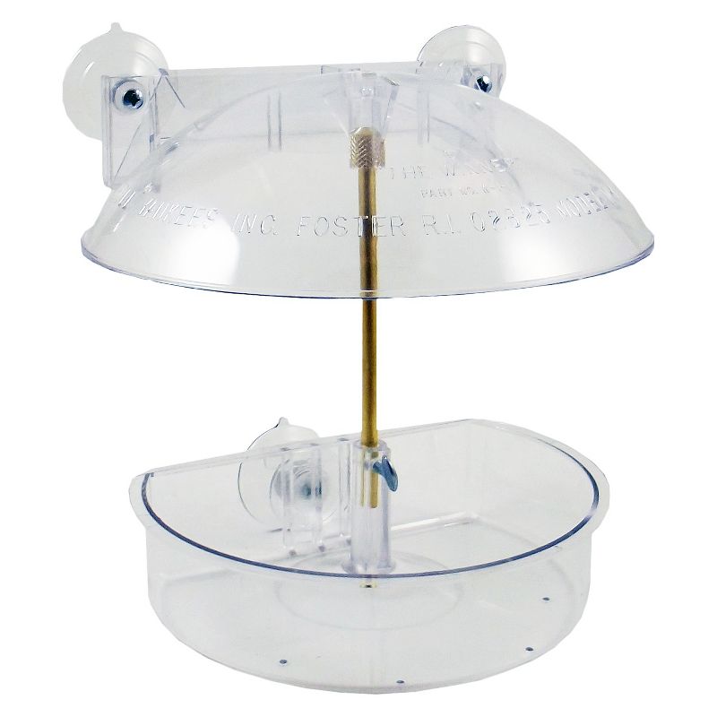 Droll Yankees Classic Winner Window Bird Feeder - White