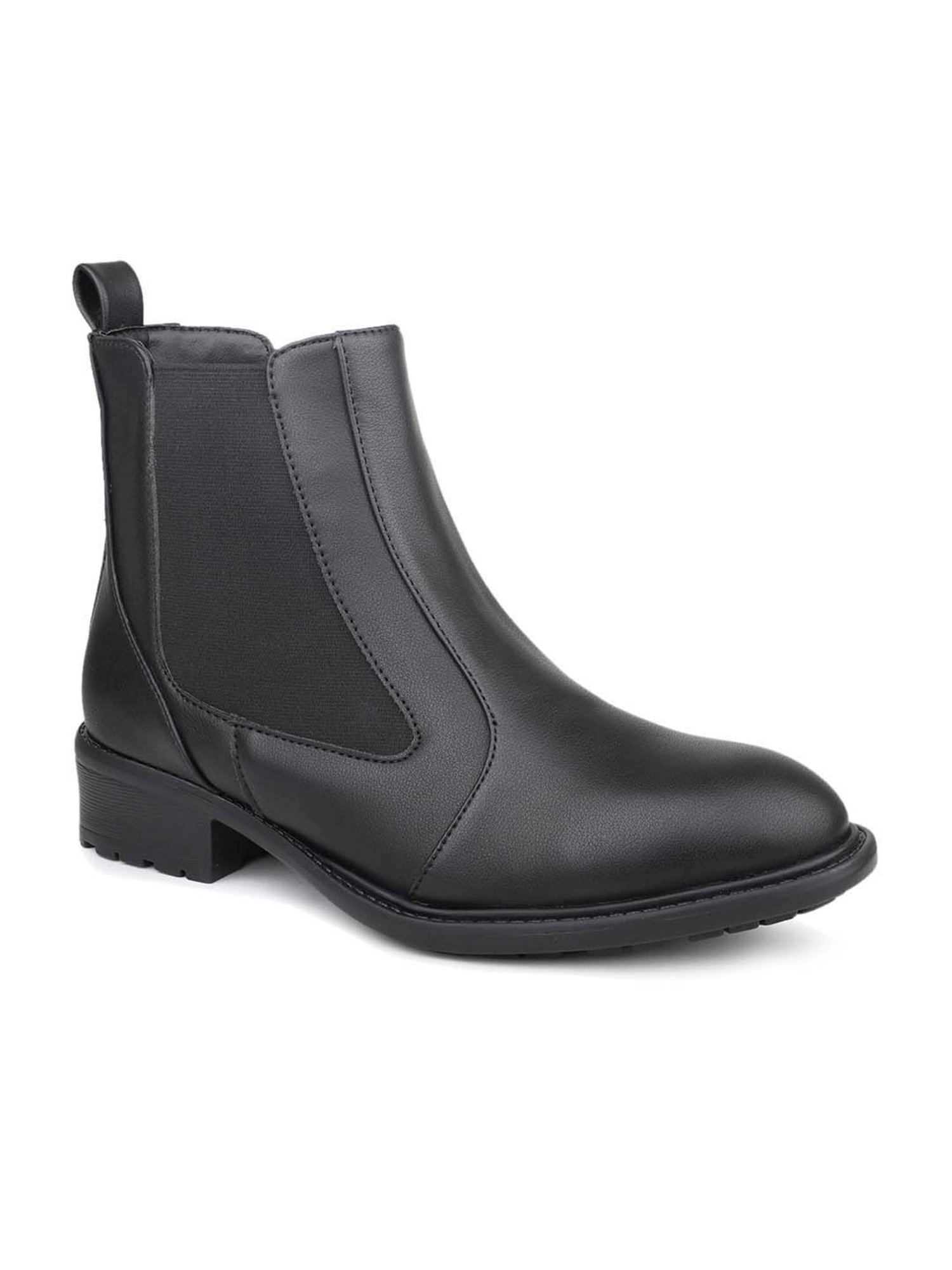 Inc.5 Women's Black Chelsea Boots