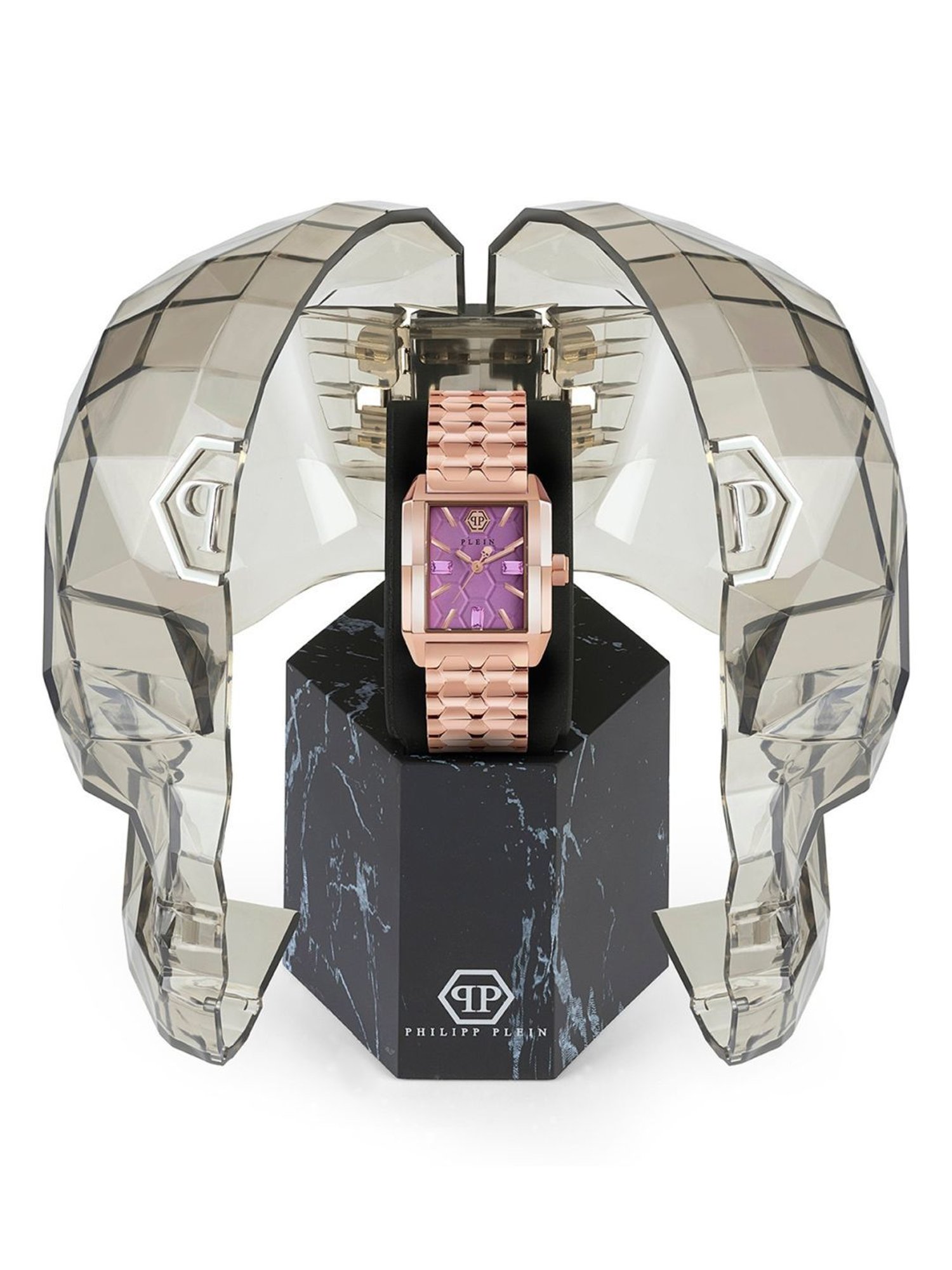 PHILIPP PLEIN PWMAA0722 Offshore Square Analog Watch for Women