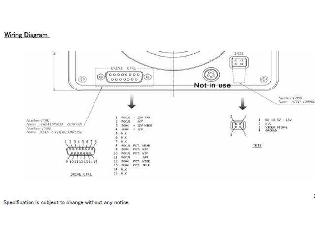 Computar Ganz High Quality CCTV Camera Lens H62Z1235AMSP-MP 1/2" C Mount 12.5-775mm 62X Megapixel Auto Iris Zoom Lens