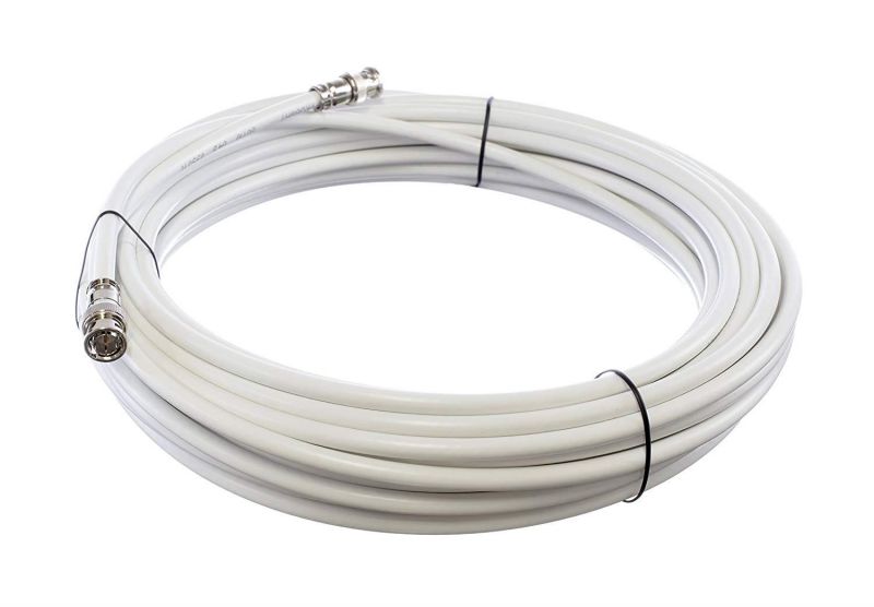 25 foot Red BJC High-flex 3G/6G HD SDI patch cable (Belden 1505F), BNC to BNC