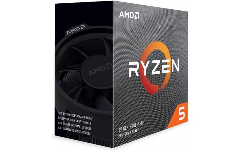 AMD Ryzen 5-3600 Unlocked Desktop Processor w/ Wraith Stealth Cooler - 12 Threads & 6 Cores - 3.6 GHz- 4.20 GHz Clock Speed
