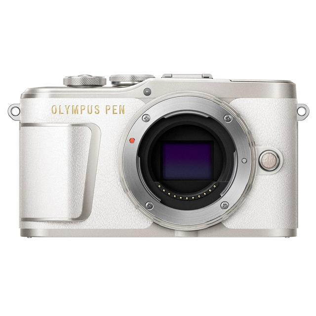 Olympus PEN E-PL9 body with 3-Inch LCD, Pearl White