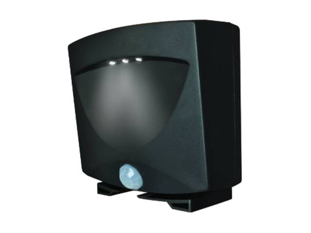 Maxsa 40342 Battery Powered Motion Activated Outdoor Night Light -Bronze