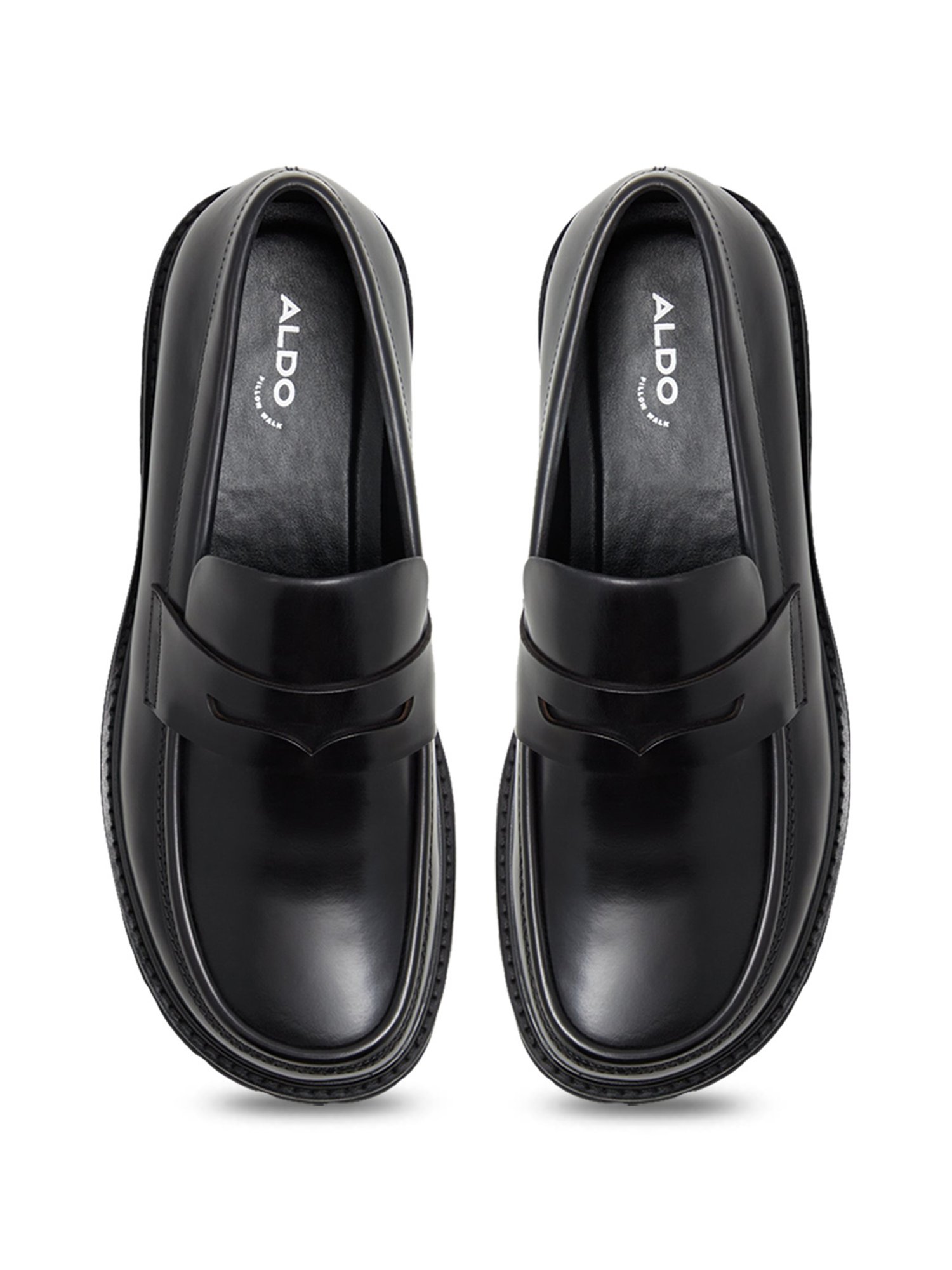 Aldo Men's Black Casual Loafers
