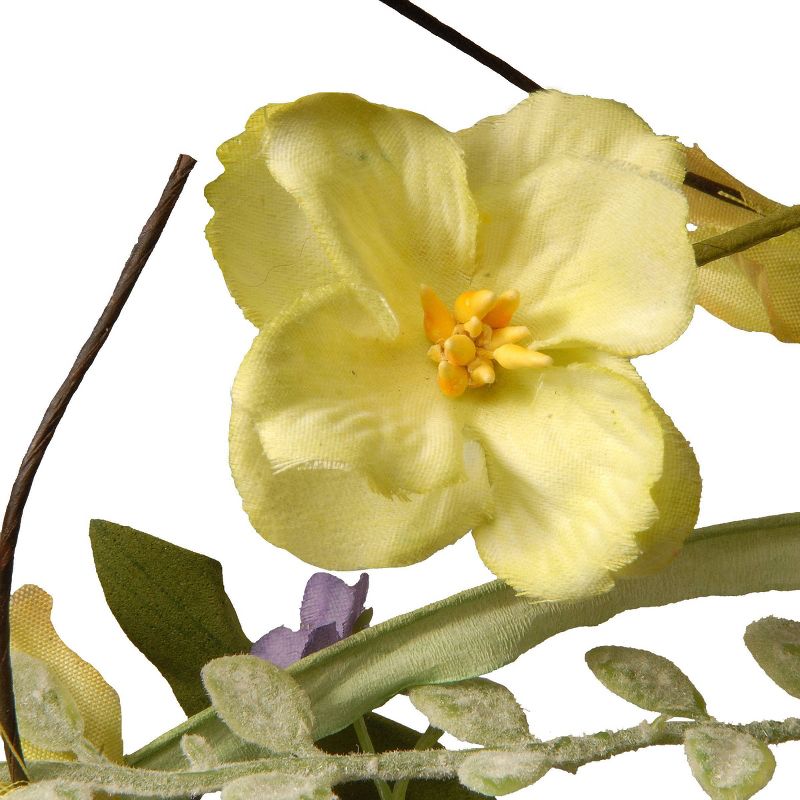 Artificial Spring Purple Flower Garland (5') - National Tree Company