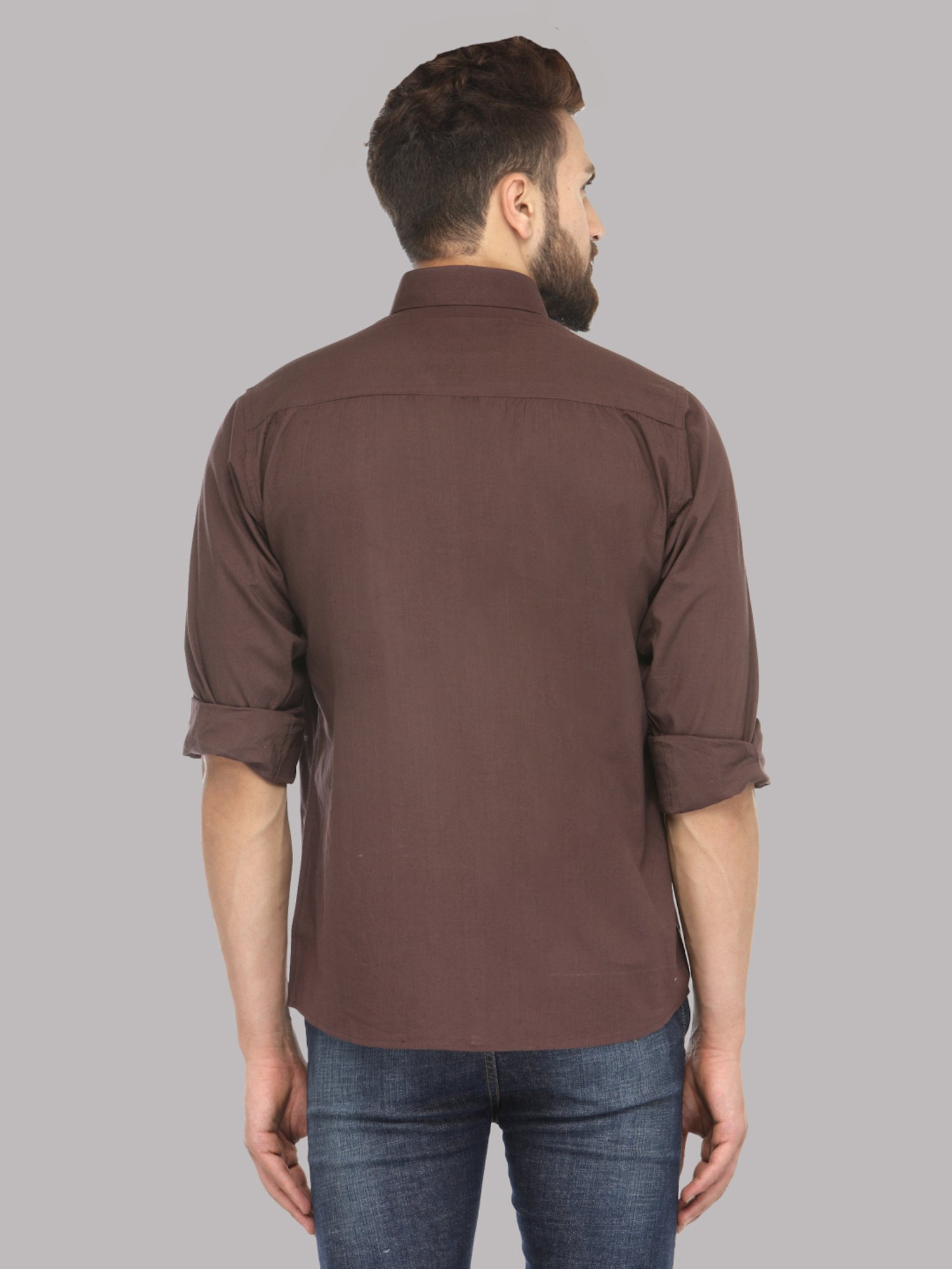 Jainish Coffee Regular Fit Shirt