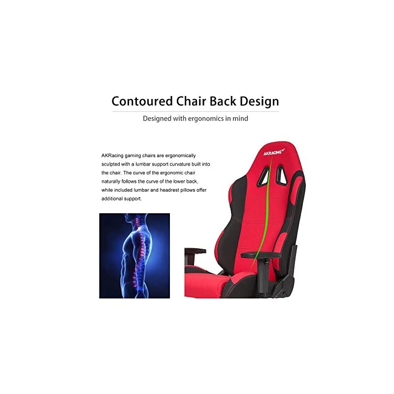 Core Series EX-Wide Gaming Chair with Wide Seat, High and Wide Backrest, Recliner, Swivel, Tilt, Rocker and Seat Height Adjustment Mechanisms with 5/10 warranty - Red/Black