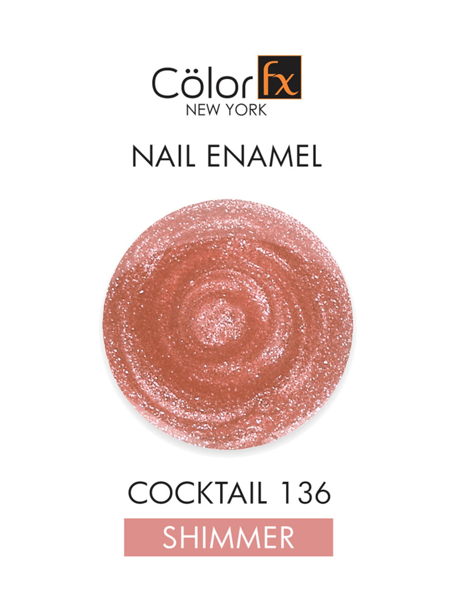 Color Fx Nail Enamel Party Collection Cocktail 138 & Cocktail 136