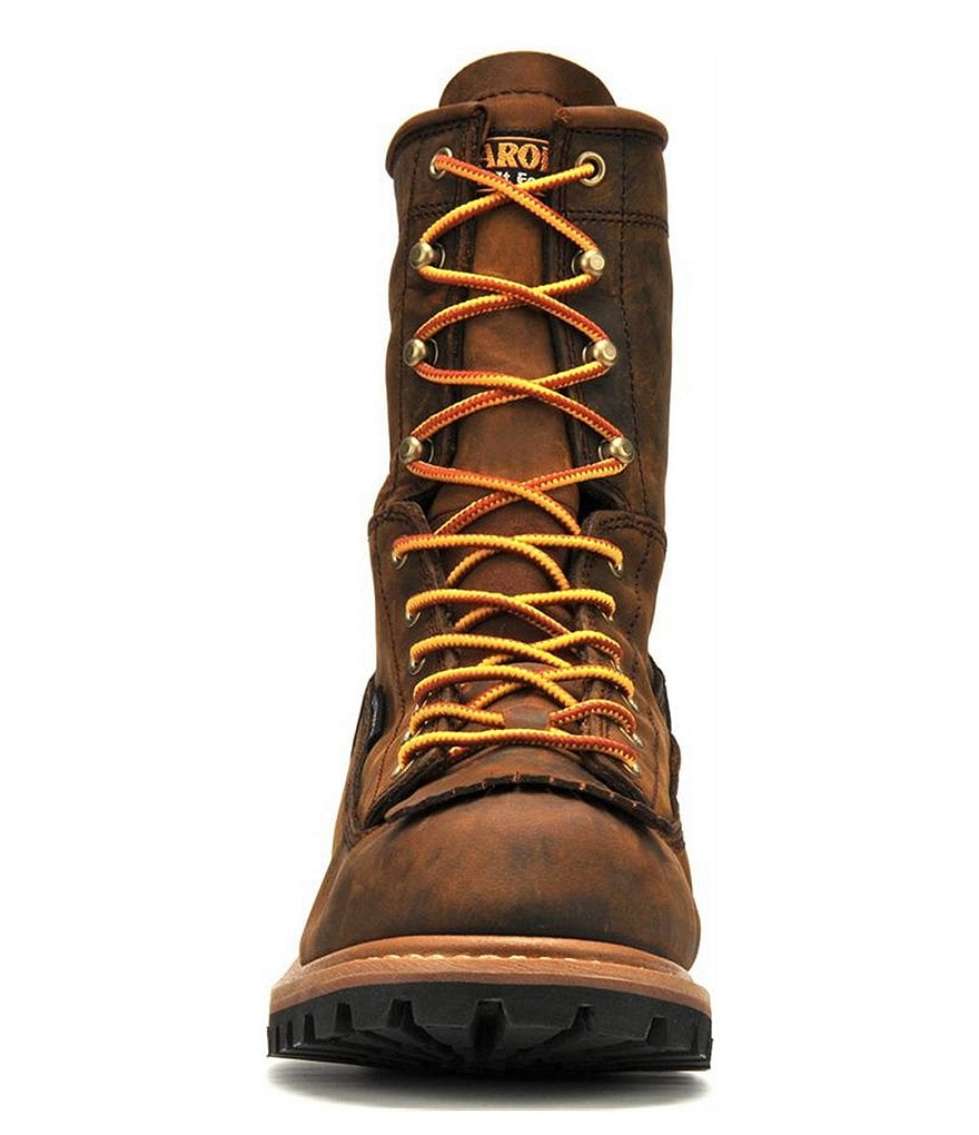 Carolina Men's Spruce 8#double; Waterproof Logger Work Boots