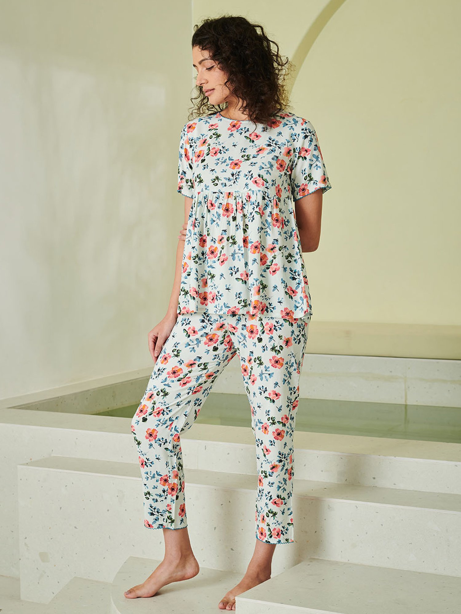Dusk Attire Multicolor Olivia Pyjama Set