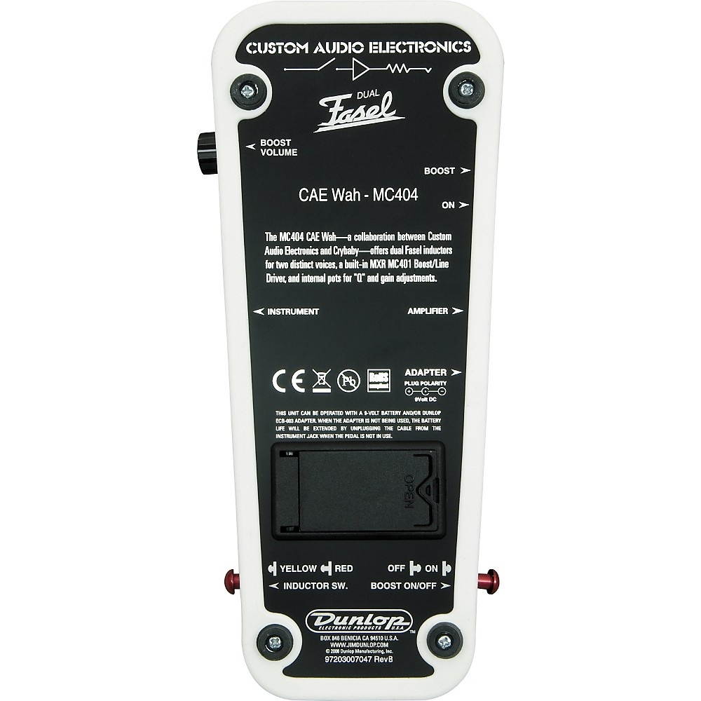 MXR Custom Audio Electronics MC-404 Wah