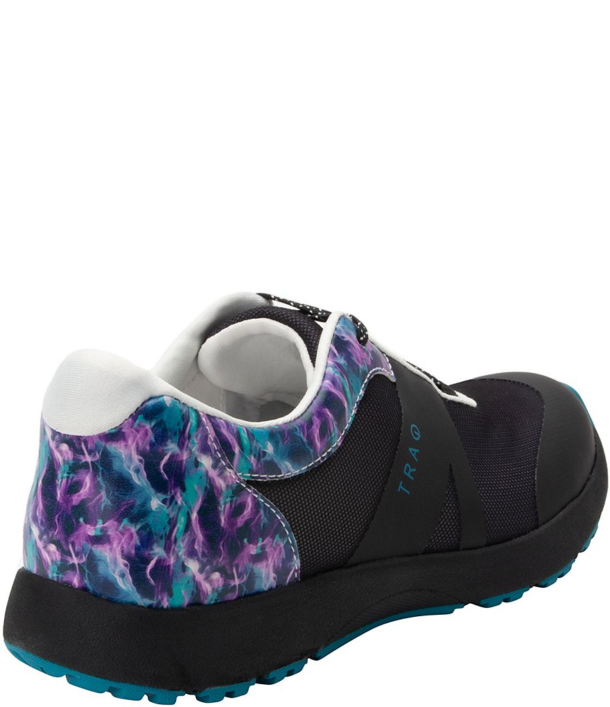 Traq by Alegria Intent Mesh Frequencies Lace-Up Pedometer Sneakers
