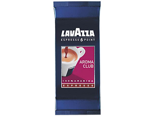 Lavazza 0470 Espresso Point Cartridges, Aroma Club 100% Arabica Blend, .25 oz, 100/Box
