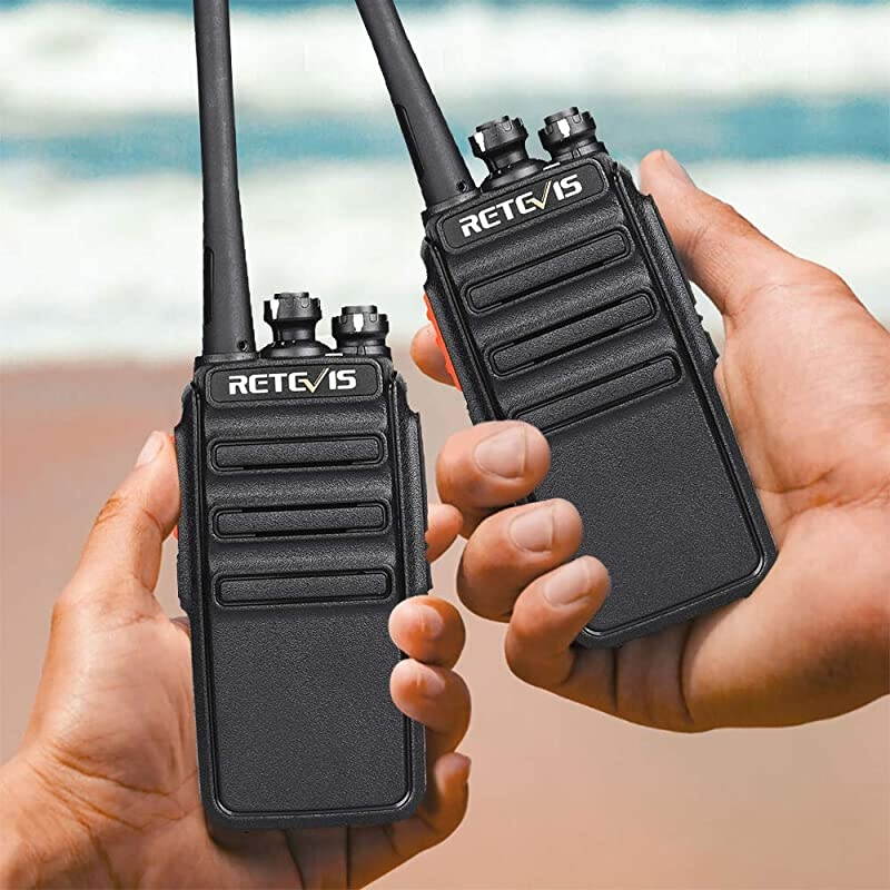 H-777S Long Range Walkie Talkies,2 Way Radios for Adults,Rechargeable Two Way Radio,VOX Hands Free Durable Strong Signal,Security Church School Business (10 Pack)