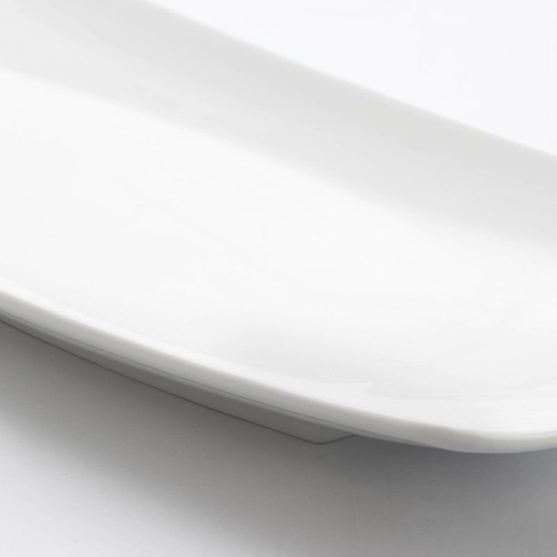 Gibson Elite 6" x 13" Ceramic Gracious Sushi Serving Platter