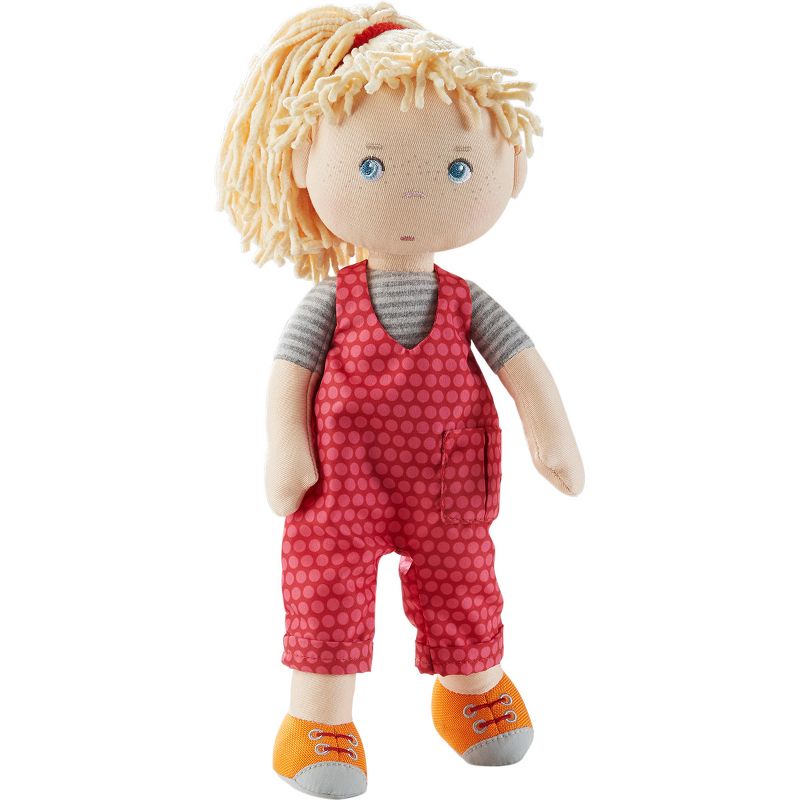 HABA Cassie 12" Machine Washable Soft Doll with Blonde Hair