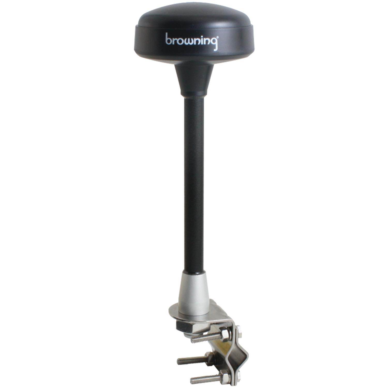 Browning Br-trucker Satellite Radio Trucker Mirror Mount Antenna With Large Built-in Ground Plane