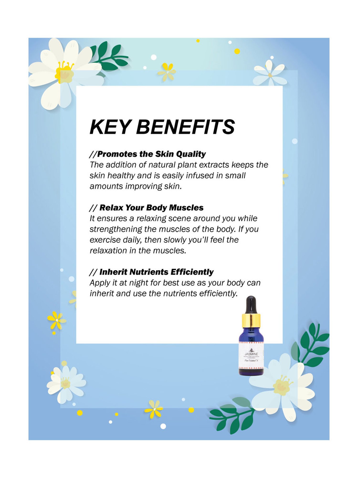 Holistic Healings By Shaveta Jasmine Essential Oil - 15 ml