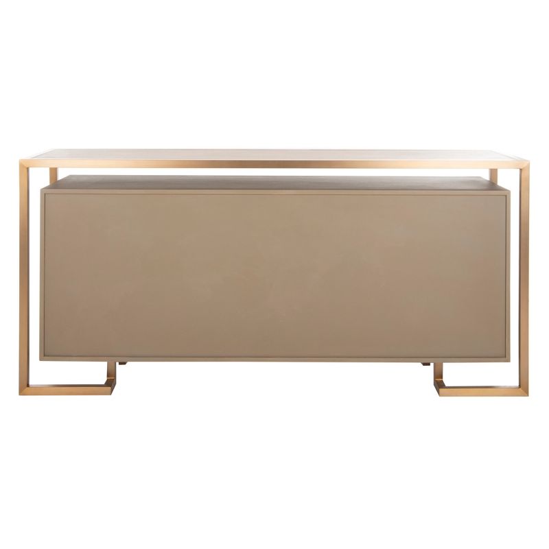 Carmel Sideboard Dark Brown/Black - Chique