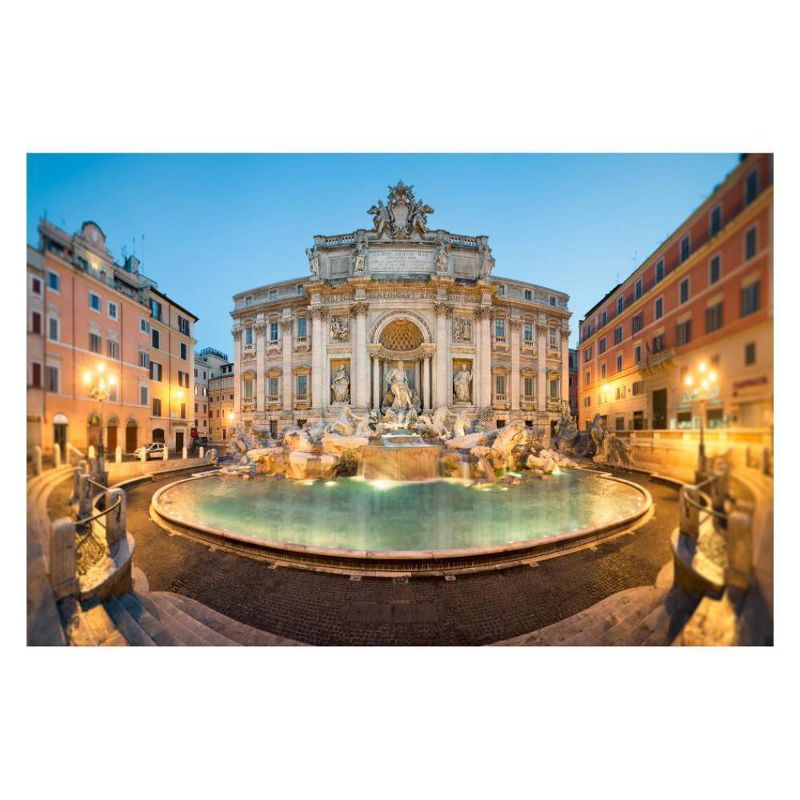 Wuundentoy Gold Edition: The Trevi Fountain Rome Jigsaw Puzzle - 1500pc