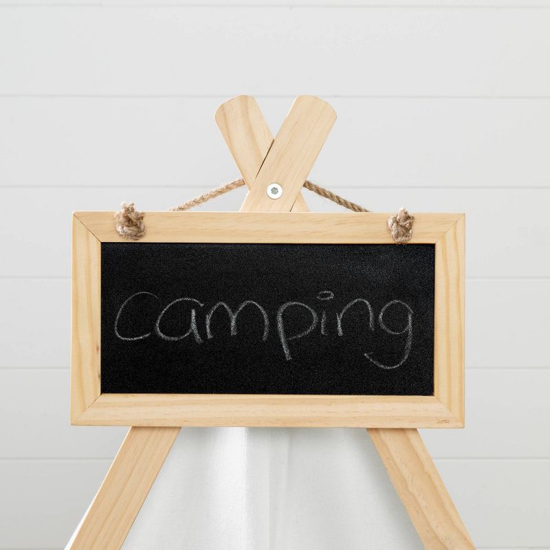 Sweedi Play Tent with Chalkboard Organic Cotton and Pine  - South Shore