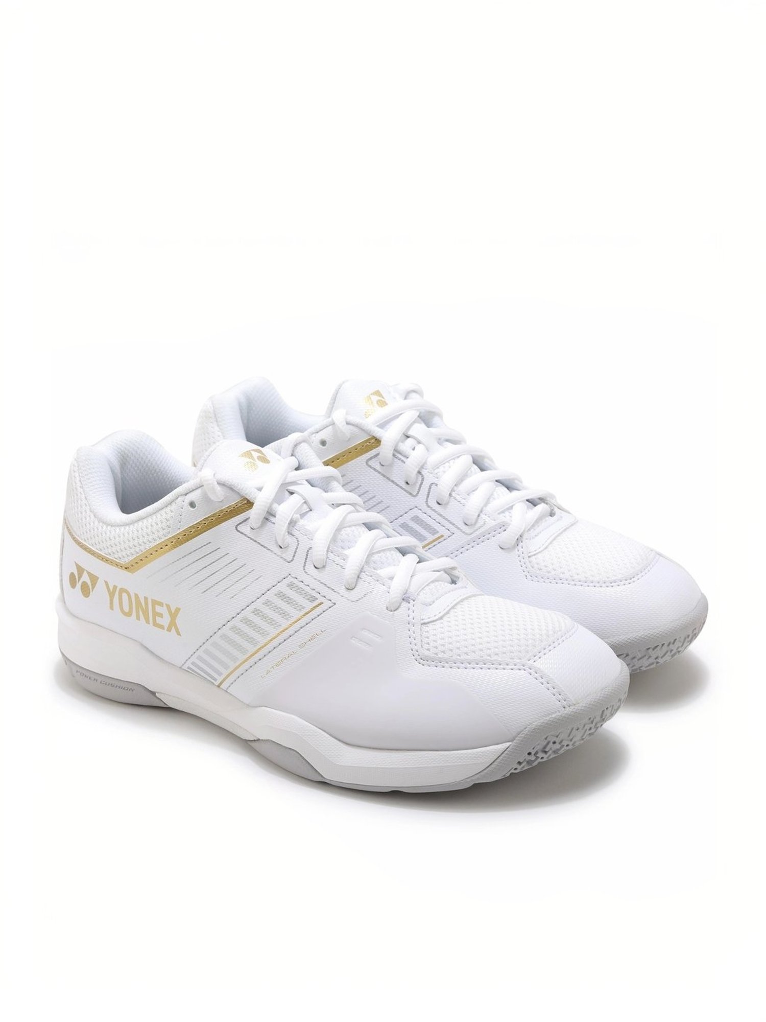 Yonex Men's POWER CUSHION STRIDER FLOW 1 Snow White Indoor Court Shoes