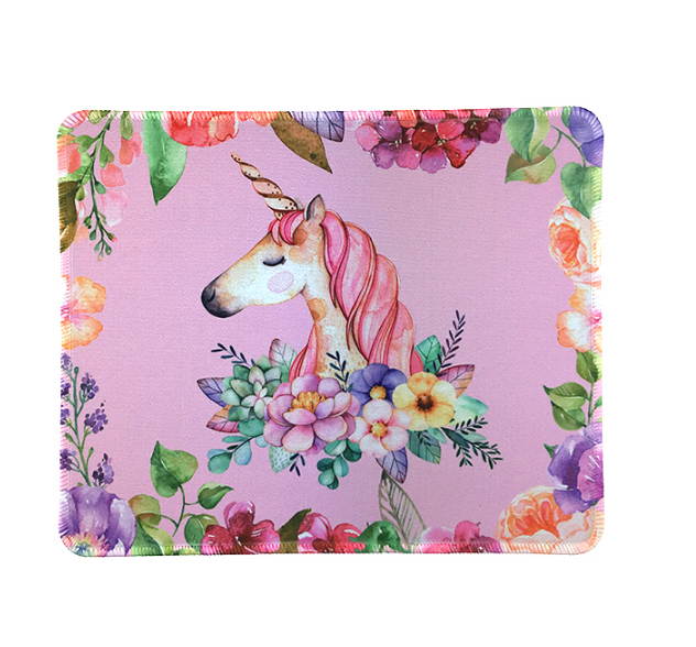 Cute Cartoon Animal mousepad unicorn anime color small gaming mouse pad 27*22cm 60*40cm 90*40cm M L XL gamer mouse mat