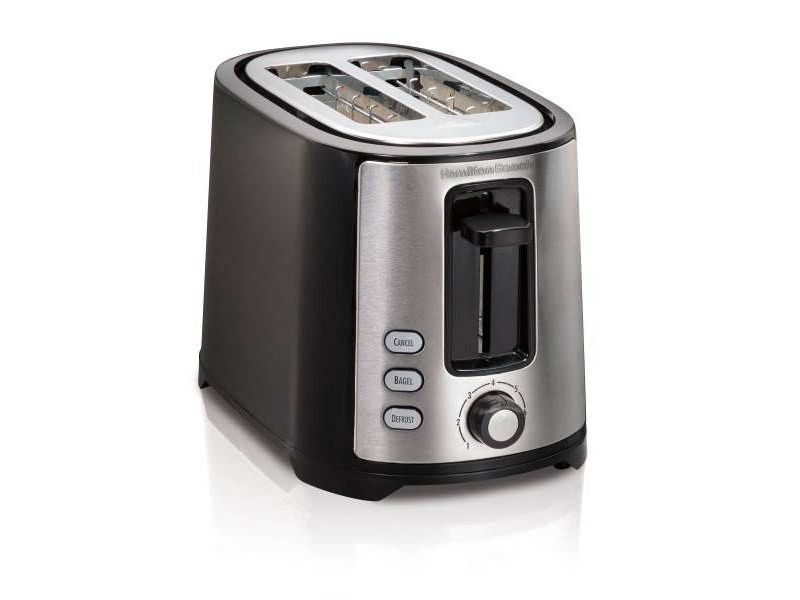 Haden Dorset 2-Slice Wide Slot Stainless Steel Countertop Retro Toaster with Adjustable Browning Control, Red