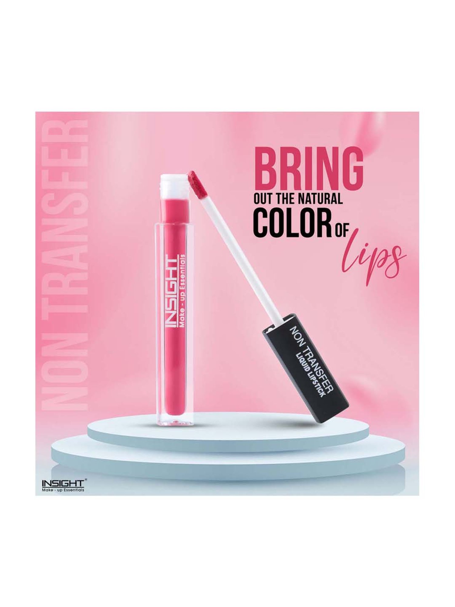 Insight Cosmetics Non Transfer Liquid Lipstick 23-Cherry Passion - 6 ml