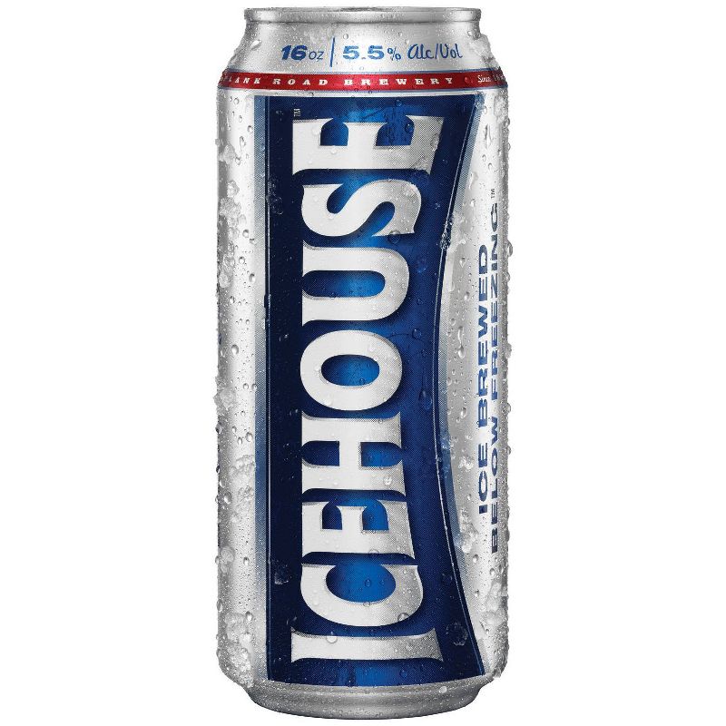 Icehouse Ice Lager Beer - 4pk/16 fl oz Cans