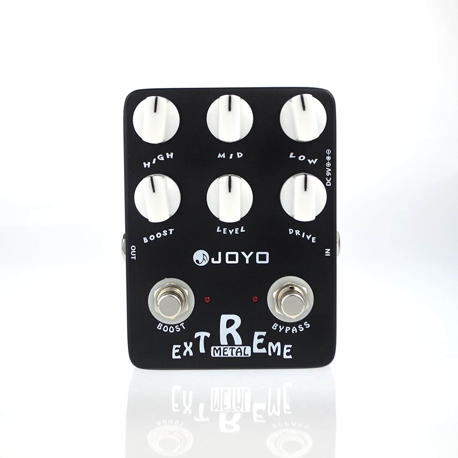 Joyo JF-17 Extreme Metal, High-Gain Crunch with 3-Band EQ and Gain Boost