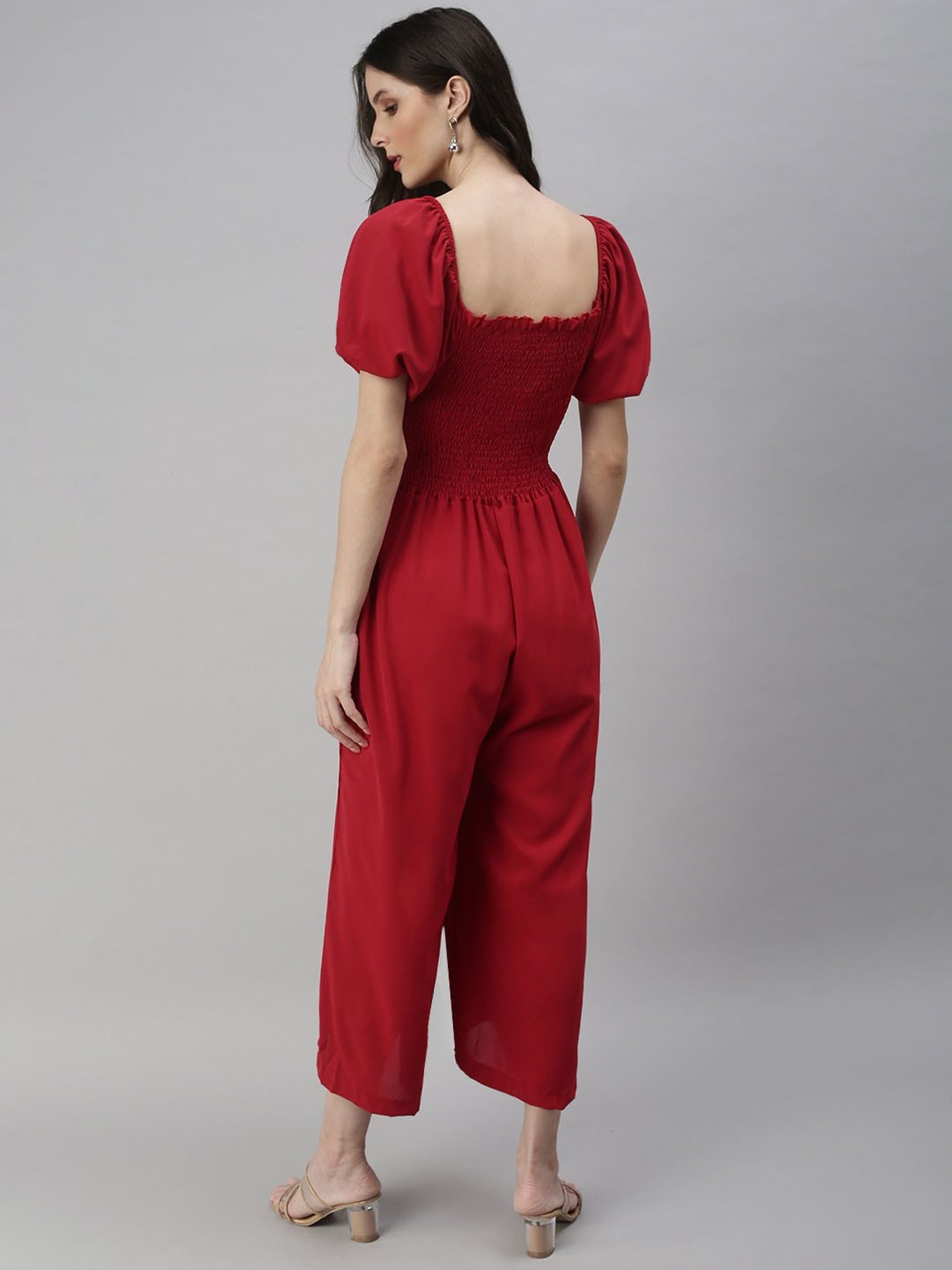 SHOWOFF Red Jumpsuit