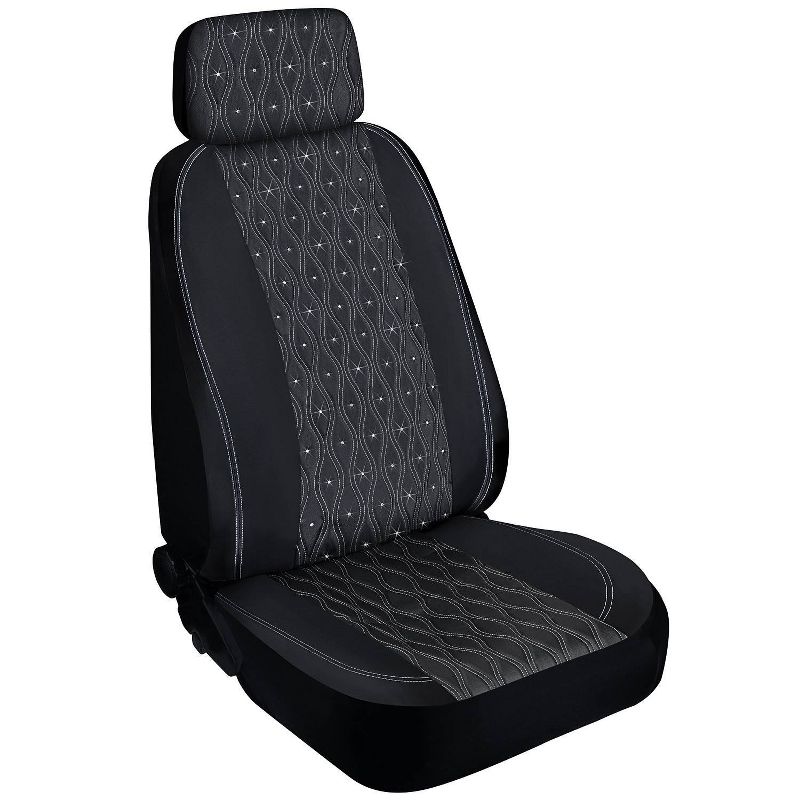 Pilot Automotive Brixton Seat Cover - Gray