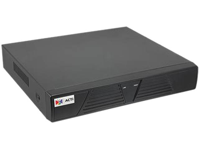 ACTi ENR-020P 9-Channel 1-Bay Mini Standalone NVR with 8-port PoE connectors