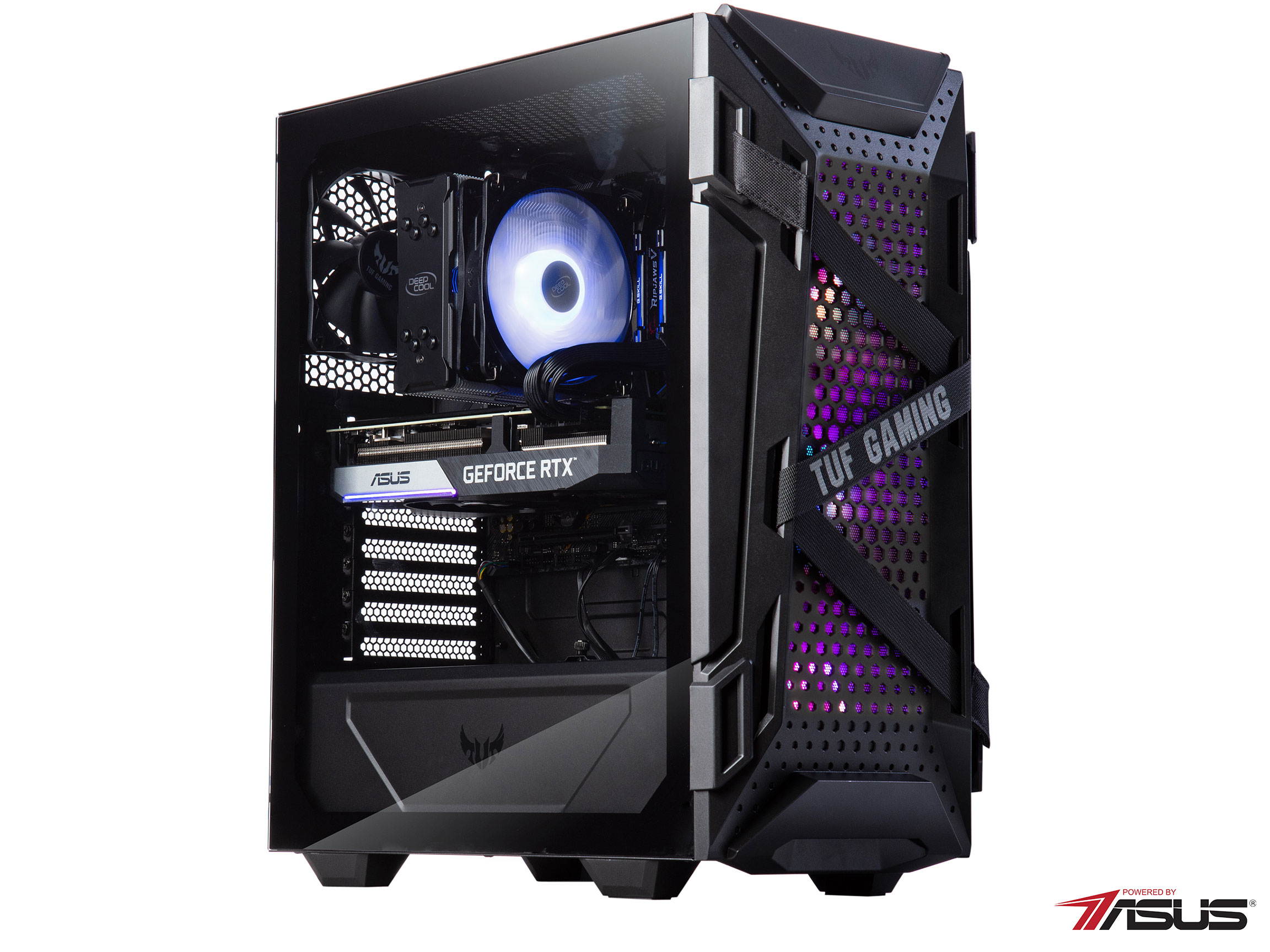 ABS Gladiator Gaming PC - Intel i7 10700F - ASUS Dual GeForce RTX 3070 8GB - G.Skill Ripjaw V 16GB DDR4 3200MHz - 1TB Intel M.2 NVMe SSD